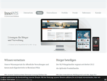 Tablet Screenshot of innowis.de